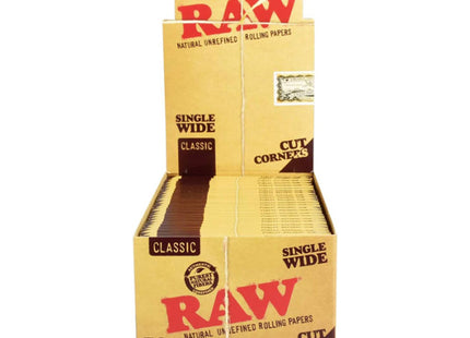 RAW CLASIC SINGLE WIDE CUT 50PK