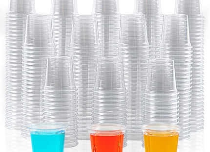 BS PLASTIC CUPS CLEAR 6oZ 50COUNT