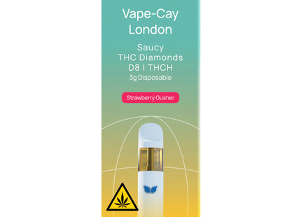 URB SAUCY THC DIAMONDS 3ML DISPOSABLE  6PACK