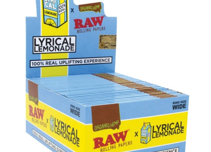 RAW LEMONADE KING SIZE PAPER 50PK