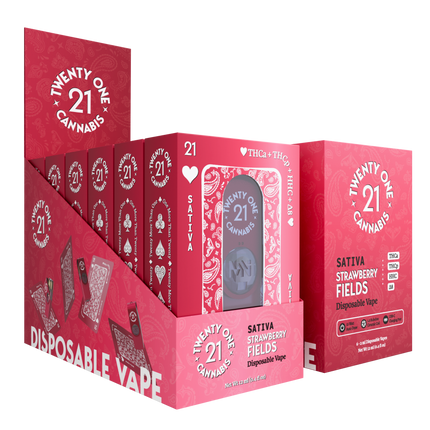 21 2ML DISP STRAWBRY FIELDS 6PK