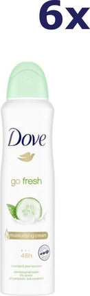 DOVE CUCMBER GREEN DEO 6X150 ML