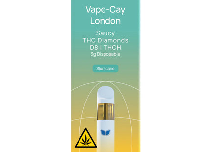 URB SAUCY THC DIAMONDS 3ML DISPOSABLE  6PACK