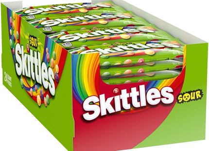 SKITTLES 1.8oZ CANDY SOUR FLAVOR 24PACKS