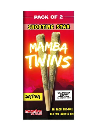 MAMBA TWINS 2GRAM PRE-ROLL SHOOTING STAR 10PACKS