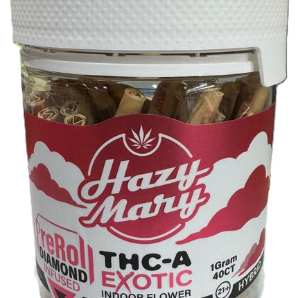 HAZY MARY 1G PR WHITE GUMY 40CT