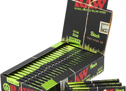 RAW BLACK ORGANIC 1QT HEMPAPER