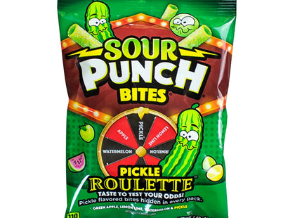 SOUR PUNCH 5oZ BITES PICKLE ROULETTE 1COUNT