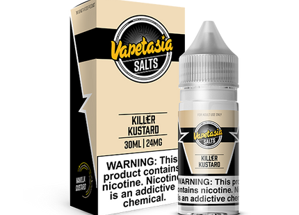 VAPETASIA-30ML/24MG- KILLER KUSTARD