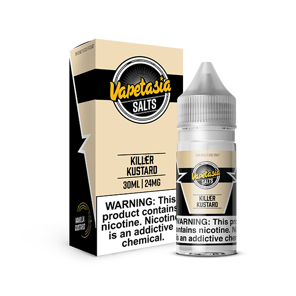 VAPETASIA-30ML/24MG- KILLER KUSTARD
