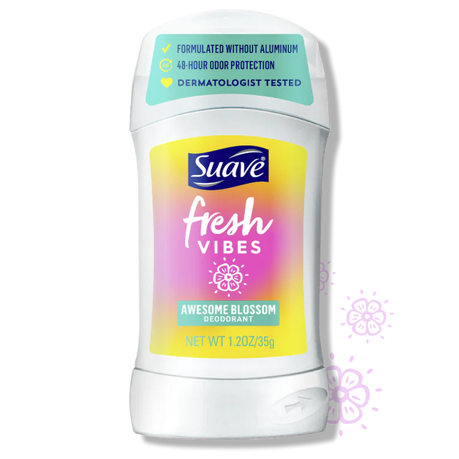 SUAVE  DS AWESOME BLOSSOM 1.2 OZ 6 PK