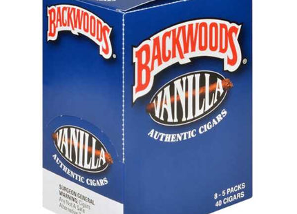 BACKWOODS 5PK CIGARS- 8COUNT EXCISE TAX PAID
