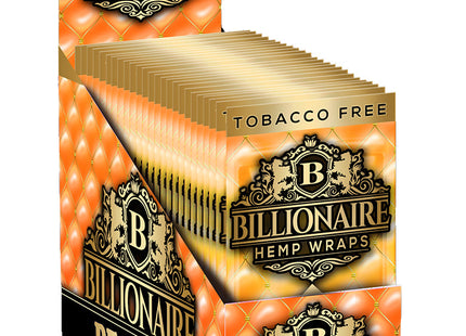 BILLIONAIRE 2PK HEMP WRAPS  25COUNT