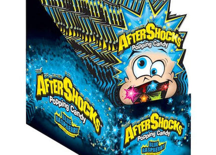 AFTERSHOCKS POPPING CANDY BLUE RASPBERRY 24PACK