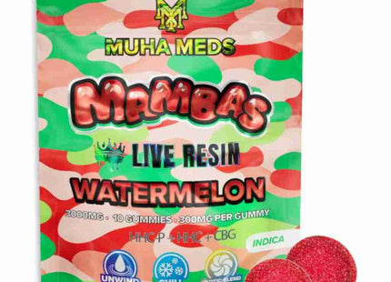MUHA GUMMIES LIVE RESIN GUMMIES 10PK