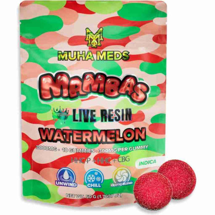 MUHA GUMMIES WATERMELON 10PK