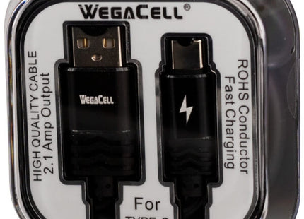 WEGACELL |CHARGING CABLE USB TO TYPE C