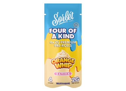 SORBET FOUR OF A KIND 2G PRE-ROLLS  10PACKS