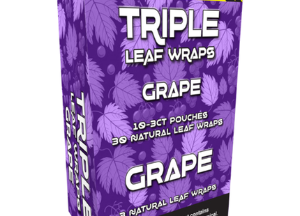 TRIPLE LEAF WRAPS 3 FOR $2.49 - 10 PACK