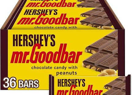 HERSHEY'S MR.GOODBAR 1.75oZ CHOCOLATE CANDY WITH PEANUTS BAR 36COUNT