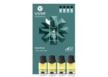 VUSE ALTO MENTHOL 5% -4PK