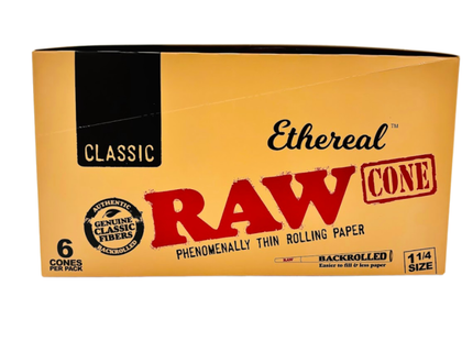 RAW CLASSIC ETHEREAL 1 1/4 6PK