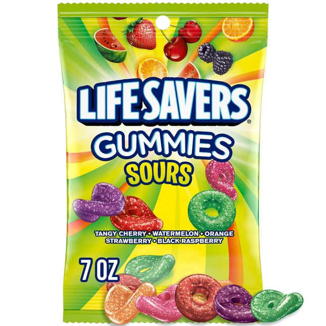 LIFESAVERS 7oZ GUMMIES SOURS 1COUNT
