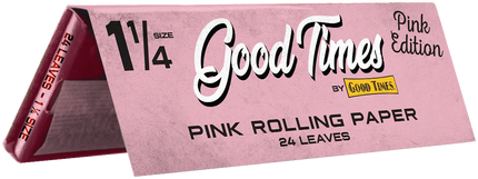 GT 1 1/4 PINK ROLLING PAPER