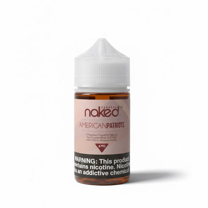 NAKED 6MG E-LIQUID AMERICANPATRIOTS 60ML