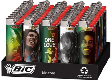 BIC LIGHTER BOB MARLEY 50 CT