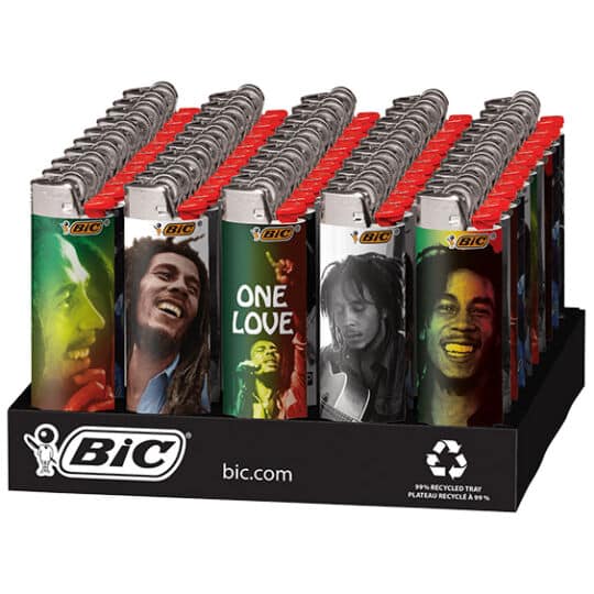 BIC LIGHTER BOB MARLEY 50 CT