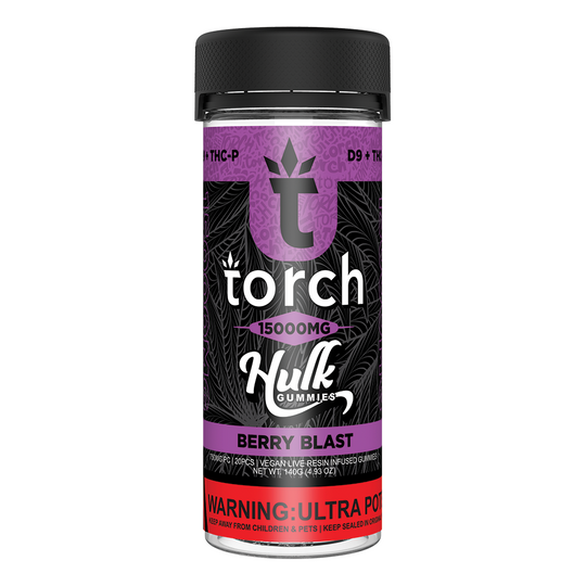 TORCH HULK GUMY 20P BERRY BLAST