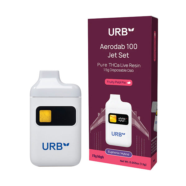 URB AERODAB 100 JET SET 1.5G DISPOSABLE 6PACK