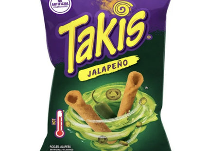 TAKIS 3.25oZ TORTILLA CHIPS JALAPENO 20PACK