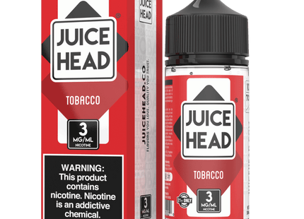 JUICE HEAD 3MG E-LIQUID TOBACCO 1COUNT