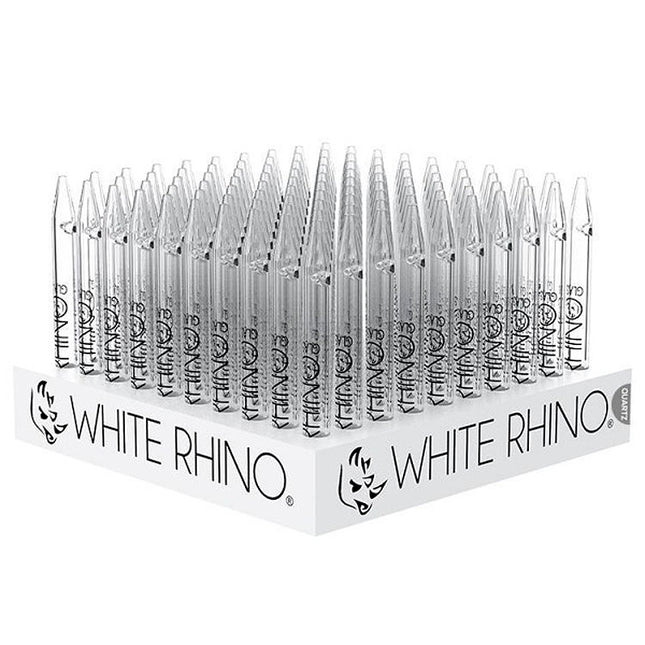 WHITE RHINO QUARTZ STRW - 100CT