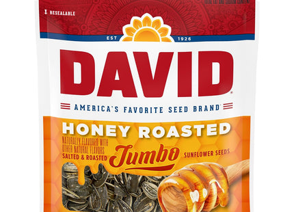 DAVID SUNFLOWER HONEY ROASTED 5.25 OZ