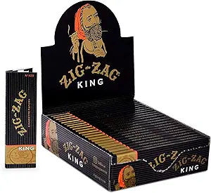 ZIG ZAG KING SIZE BLACK