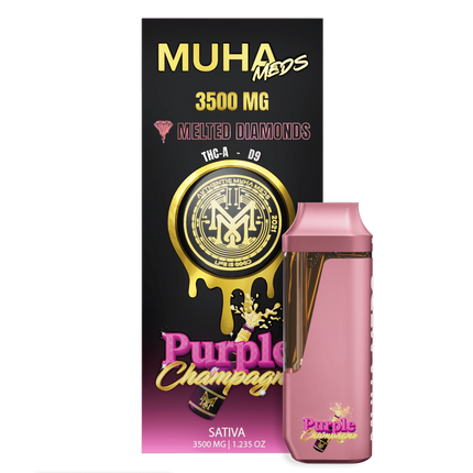 MUHA MEDS 3.5G DISP PURPLE CHAM