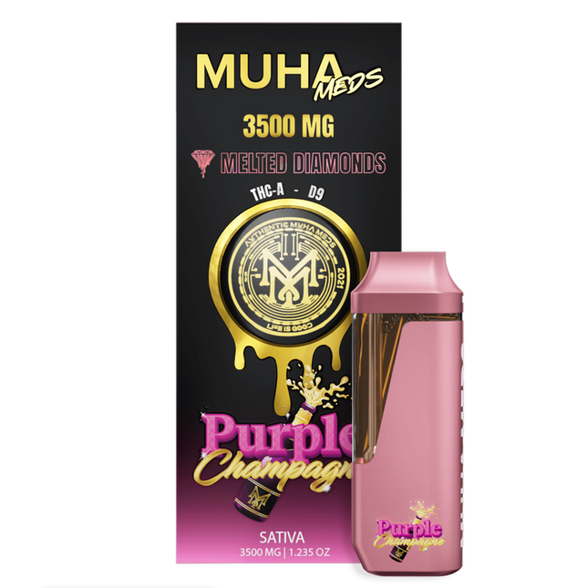 MUHA MEDS 3.5G DISP PURPLE CHAM