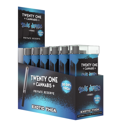 21 3.5G FLOWER BLUE NERDS 6PK