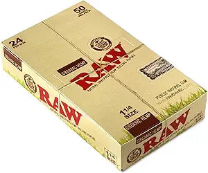 RAW ORGANIC 1 1/4 BOX/24