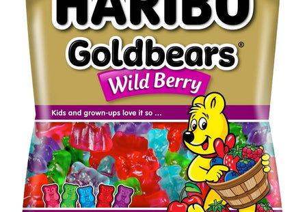 HARIBO 5oZ GUMMI CANDY GOLD BEARS WILD BERRY 1COUNT