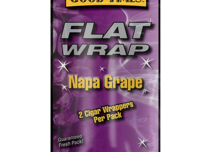 GOOD TIMES FLAT WRAP 2PK  PRE-PRICED 0.99$ - 25COUNT