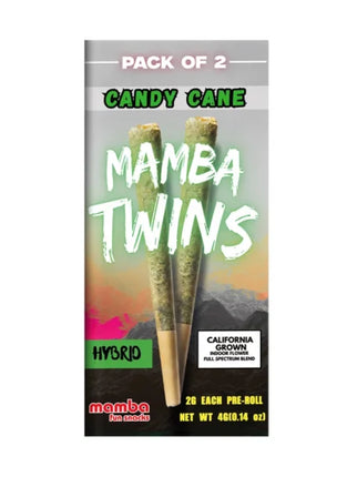 MAMBA TWINS 2GRAM PRE-ROLL CANDY CANE 10PACKS