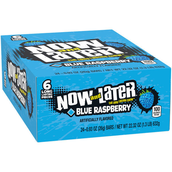 NOW & LATER BLUE RASPBERRY