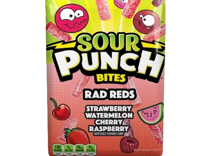 SOUR PUNCH 5oZ BITES RAD REDS FLAVORS 1COUNT