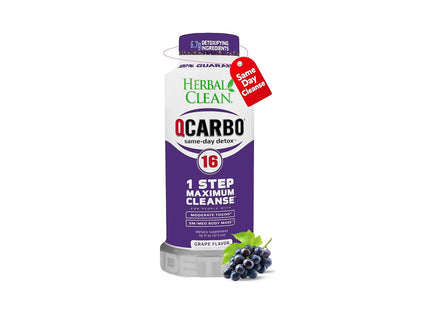 Q CARBO GRAPE FLAVOR 16OZ