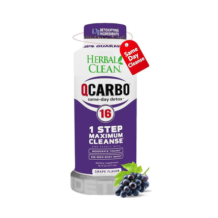 Q CARBO GRAPE FLAVOR 16oZ
