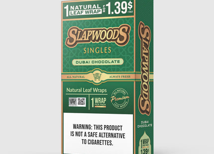 SLAPWOODS SINGLES  - 20 PACK PER BOX - PREPRICED 1/$1.39